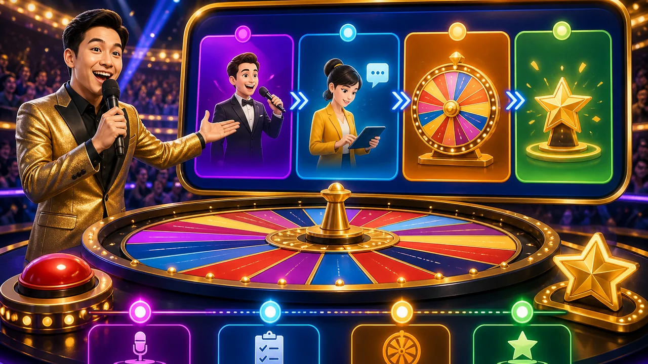 Checklist chọn game show vòng quay dễ theo dõi: qh88 phân tích một phiên xem giả định