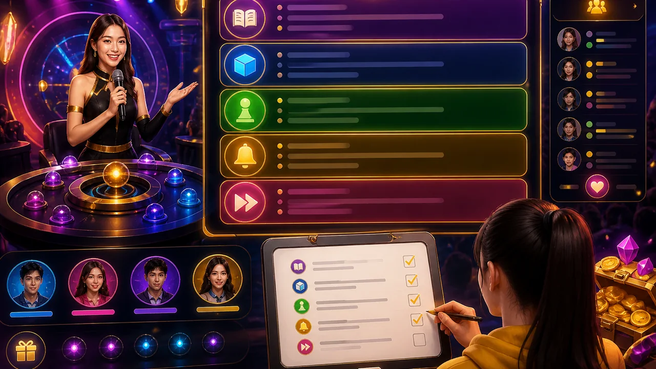 Bảng thuật ngữ cho người xem phòng mới: từ điển phần giải thích luật trong live game qh88